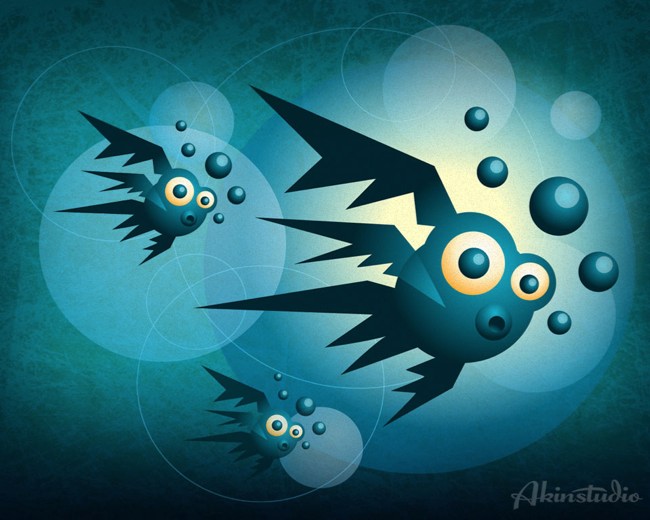 Personal Illustration in vector